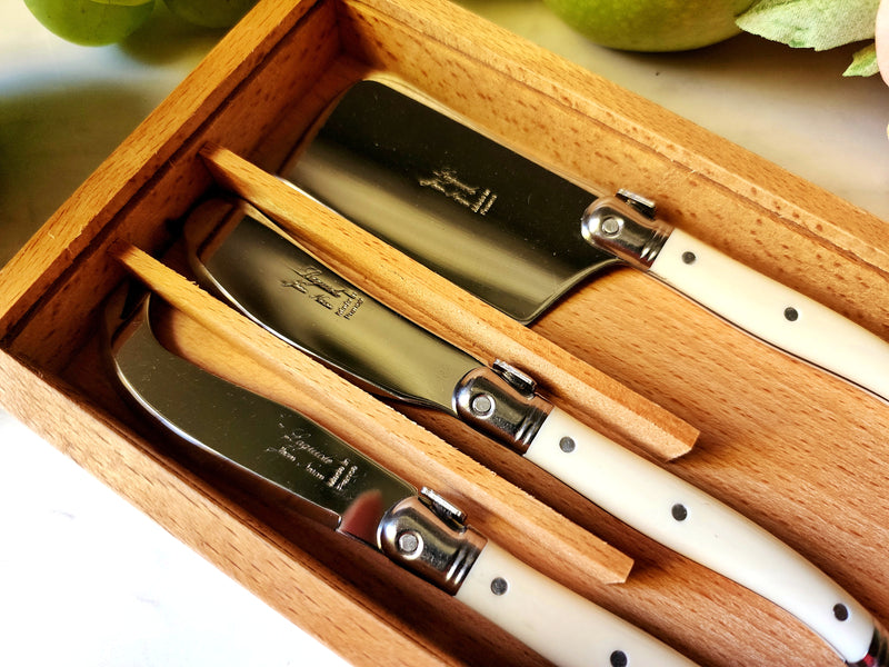 Mr. P's Pantry- Laguiole mini cheese knife set