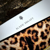 L'Ocelot- Custom Monogram Note Cards - The Punctilious Mr. P's Place Card Co.