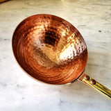 detail of Mr. P's Pantry Copper-Brass Ladle