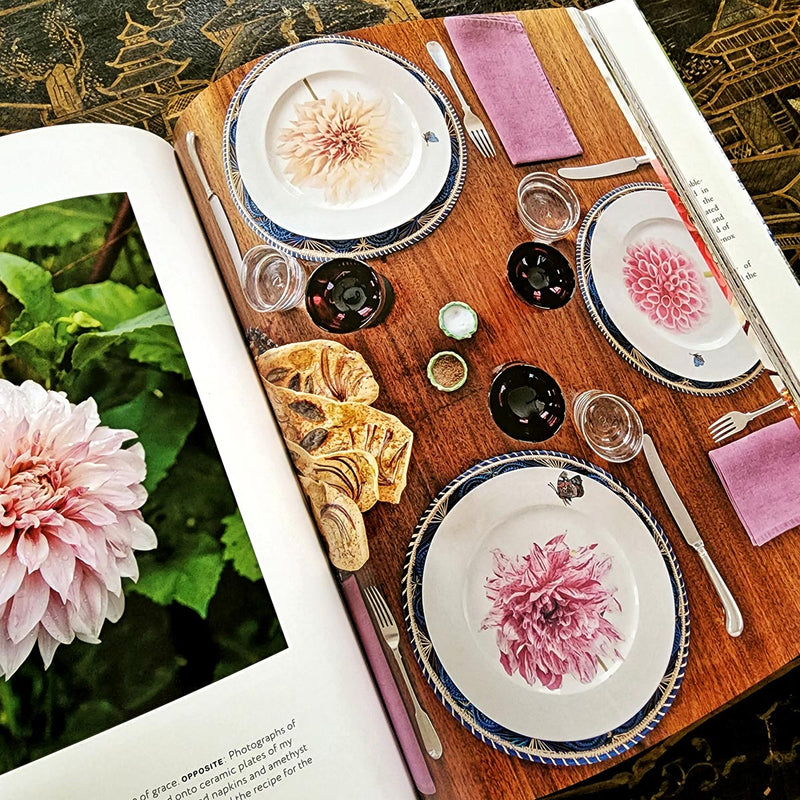 christopher spitzmiller's tablescape from his book a year at clove brook farm