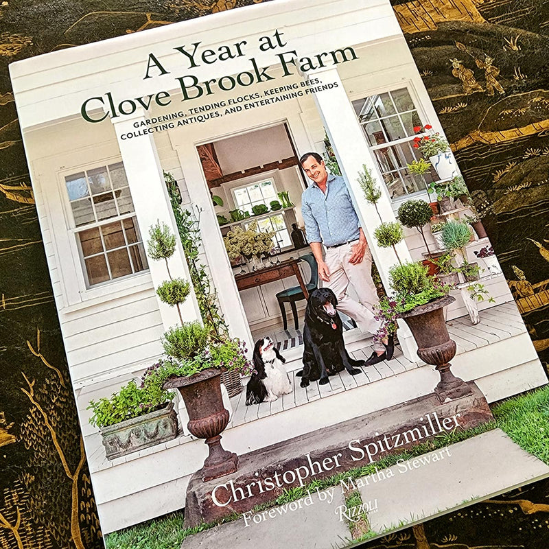 a year at clove brook farm by christopher spitzmiller book cover of his greek revival farmhouse