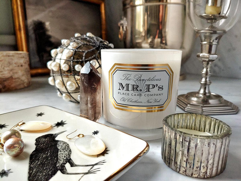 The Punctilious Mr. P's Place Card Co.- twilight fragrance candle