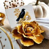 Nevermore Raven- Custom Place Cards- Upright