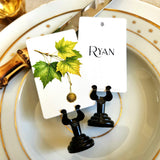 American Sycamore Tree - Custom Place Cards - Upright - The Punctilious Mr. P's Place Card Co.