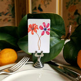 Anemones - Custom Place Cards - (TEST) - The Punctilious Mr. P's Place Card Co.