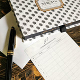 Autumn Tableau - Custom Note Cards - The Punctilious Mr. P's Place Card Co.