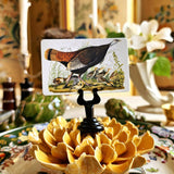 Autumn Tableau - Custom Place Cards - Upright - The Punctilious Mr. P's Place Card Co.