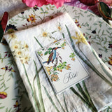 Birds of India - Custom Place Cards - Omni - The Punctilious Mr. P's Place Card Co.