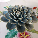 Ceramic Blossom: Dahlia Pinnata - Agate Gray - The Punctilious Mr. P's Place Card Co.