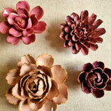 Ceramic Blossom - Gardenia - Pink - The Punctilious Mr. P's Place Card Co.