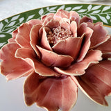 Ceramic Blossom - Petite Peony - Blush - The Punctilious Mr. P's Place Card Co.