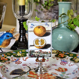 Citrus Gardens - Custom Place Cards - Upright - The Punctilious Mr. P's Place Card Co.
