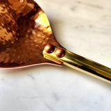 Copper - Brass: Serving Spoons - The Punctilious Mr. P's Place Card Co.