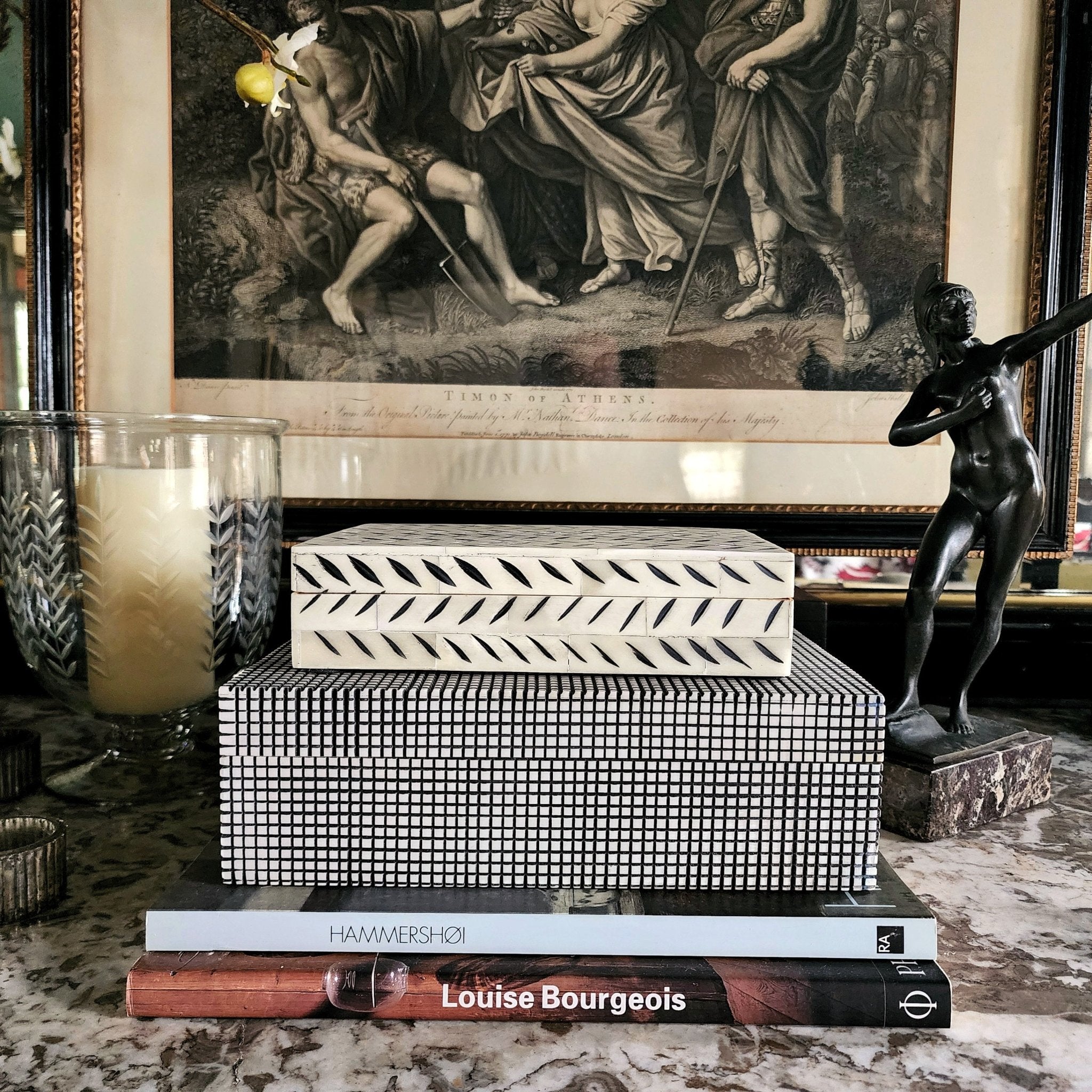 Curio Box- Graph | The Punctilious Mr. P's Place Card Co.