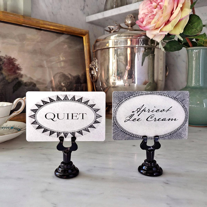 Custom Wedding Bar & Table Tags s/8 - The Punctilious Mr. P's Place Card Co.