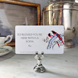 Custom Wedding Buffet Tags s/6 - The Punctilious Mr. P's Place Card Co.