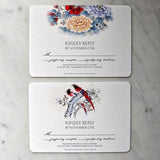 Custom Wedding RSVP Cards s/4 - The Punctilious Mr. P's Place Card Co.