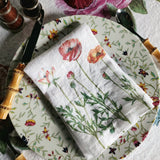 Early Flowers - Napkins s/6 - The Punctilious Mr. P's Place Card Co.