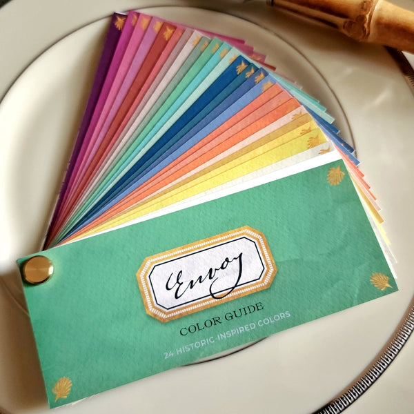 Envoy: Color Guide - Classics - The Punctilious Mr. P's Place Card Co.