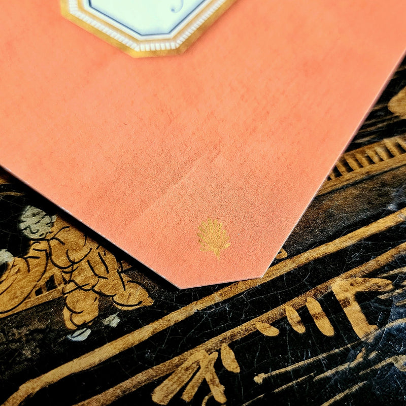Envoy: Melon - Custom Thank You Note Cards - The Punctilious Mr. P's Place Card Co.
