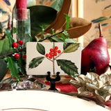 Holly - Custom Place Cards - Upright - The Punctilious Mr. P's Place Card Co.