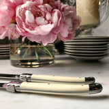 Laguiole Ivorine Carving Set - The Punctilious Mr. P's Place Card Co.