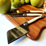 Laguiole Ivorine Mini Cheese Knives - The Punctilious Mr. P's Place Card Co.