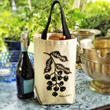 Marian McEvoy: 4 Bottle Tote Bag - The Punctilious Mr. P's Place Card Co.