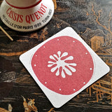 Marian McEvoy: Drinks Coasters s/12 - The Punctilious Mr. P's Place Card Co.