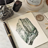 Minerals No. 4 - Pack of Custom Note Cards - The Punctilious Mr. P's Place Card Co.