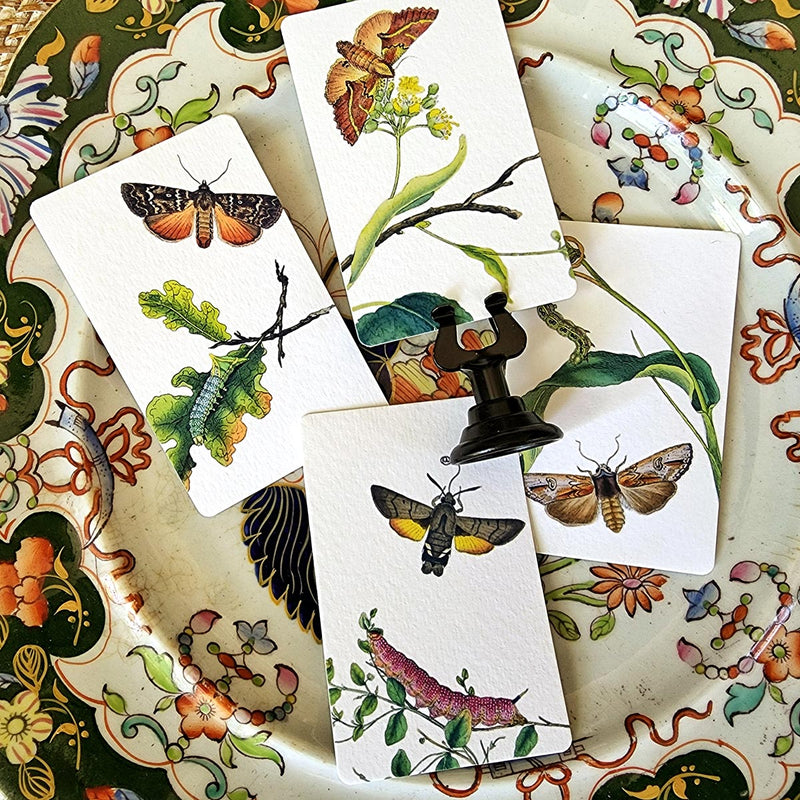 Moth & Twig - Custom Place Cards - Upright - The Punctilious Mr. P's Place Card Co.