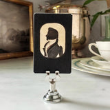 Mr. Darcy & Elizabeth - Custom Place Cards - Upright - The Punctilious Mr. P's Place Card Co.