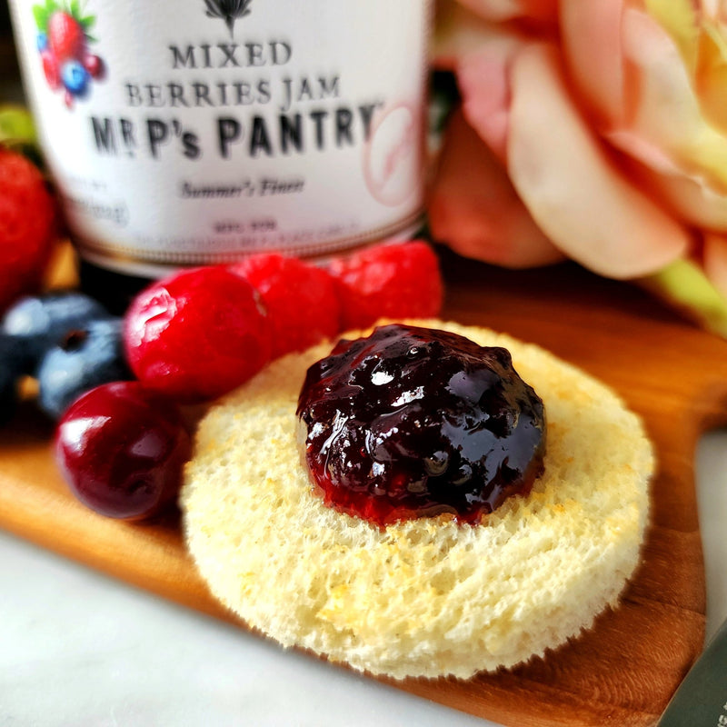 Mr. P's Mixed Berries Jam - The Punctilious Mr. P's Place Card Co.