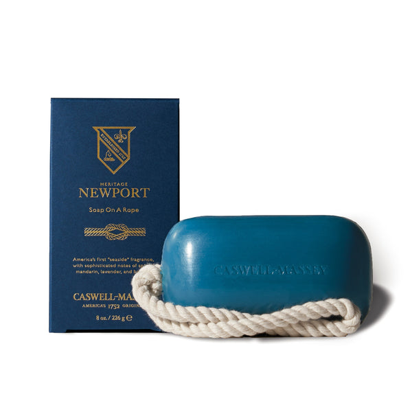 Newport Soap - on - a - Rope - The Punctilious Mr. P's Place Card Co.