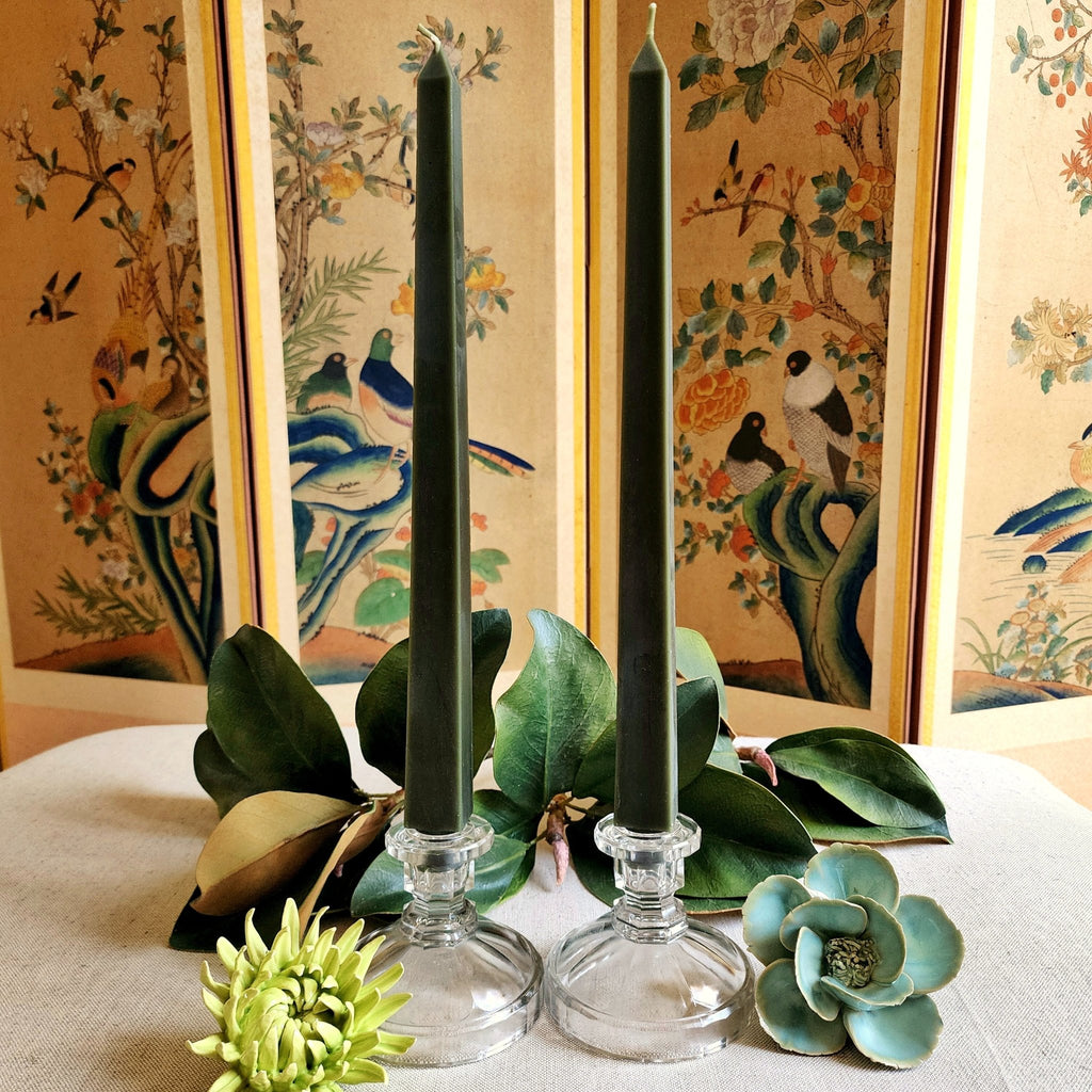The Punctilious Mr. P's Place Card Co. Obelisk Taper Candles