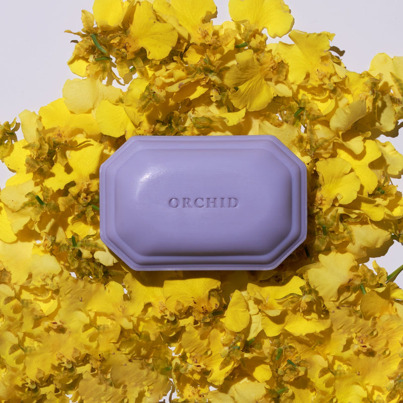 Orchid Bar Soap - The Punctilious Mr. P's Place Card Co.