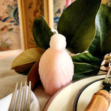 Partridge Beeswax Candle - Blush - The Punctilious Mr. P's Place Card Co.