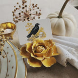Nevermore Raven- Custom Place Cards- Upright