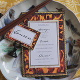 Tortoise Shell-Custom Menu Cards- s/4