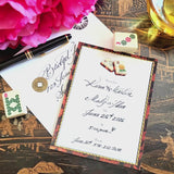 Mahjong: Hand Written Invitations- S/8