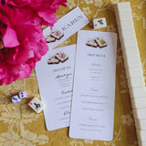 Mahjong-Custom Menu Cards- s/4