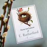 Robin's Eggs - Custom Bookplate - The Punctilious Mr. P's Place Card Co.