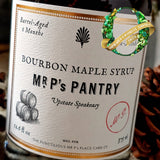 Speakeasy Bourbon Maple Syrup - The Punctilious Mr. P's Place Card Co.