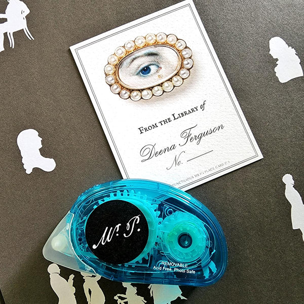 The Lover's Eye Pearl - Custom Bookplate - The Punctilious Mr. P's Place Card Co.