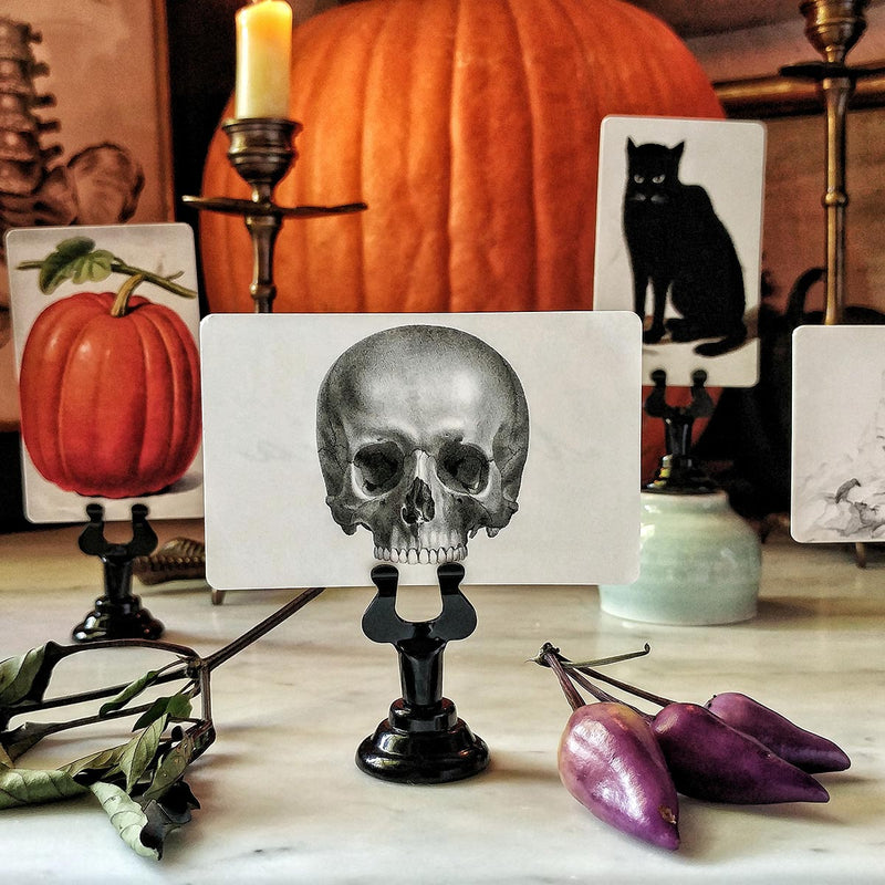 The Skull - Custom Place Cards - Upright - The Punctilious Mr. P's Place Card Co.