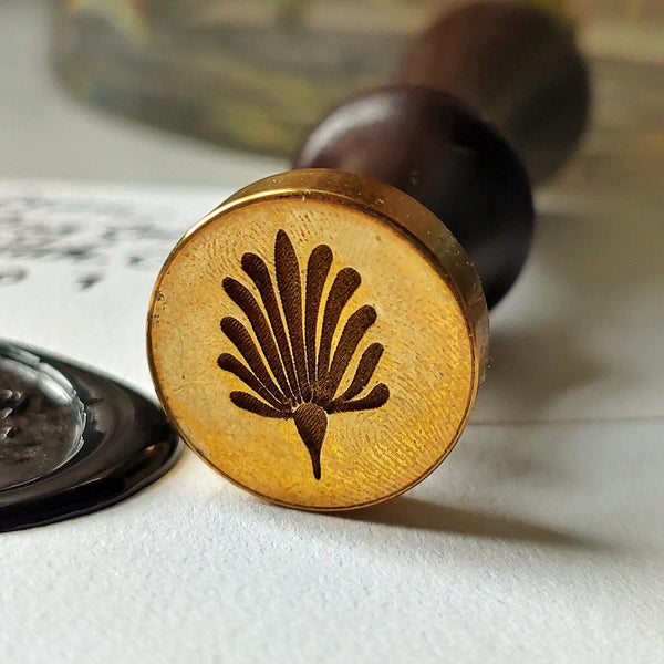 Wax Seal Stamper - Mr. P's Anthemion - The Punctilious Mr. P's Place Card Co.