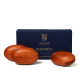 Woodgrain Sandalwood Bar Soap - The Punctilious Mr. P's Place Card Co.