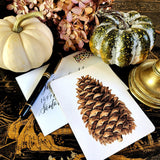 Woodland Whimsy - Pack of Custom Note Cards - The Punctilious Mr. P's Place Card Co.