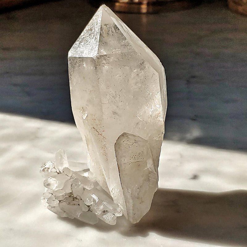 mr. p's quartz crystal still life 
