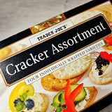 Mr. P's Jams and jellies pair perfectly with Trader Joe's cracker assortment